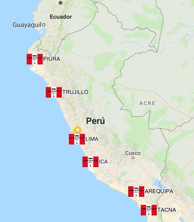 Grupos Unidad 4x4 de Ayuda en el Perú